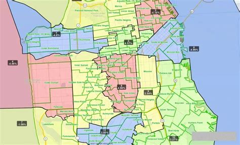 San Franciscos New Supervisor Districts Finally Approved By