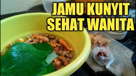 Komposisi simplisia pada jamu godokan pegel linu : RESEP JAMU SEHAT WANITA K2S (KUNYIT, KUNCI, SIRIH) - YouTube