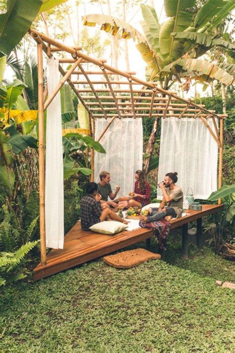 20 Tropical Bamboo Pergola Ideas That Like A Holiday Obsigen