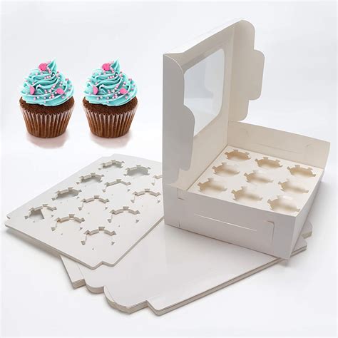 Custom Cupcake Boxes Cupcake Packaging Boxes Fast Custom Boxes