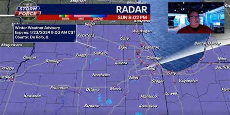 Winter Weather Advisory For Chicago Freezing Rain Expected Monday Morning