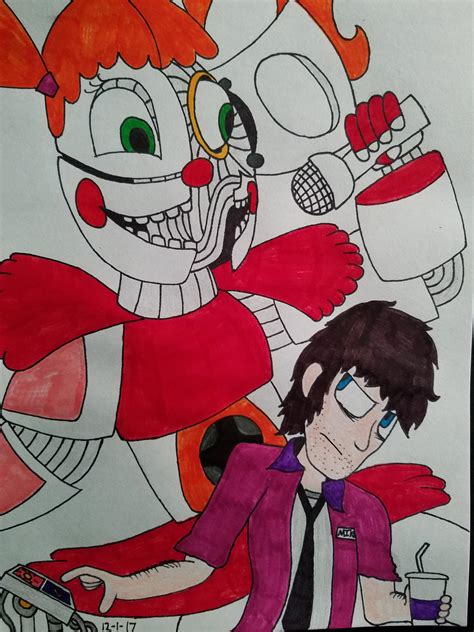 Every Year For My B Day I Draw A Fancy Fnaf Drawing And This Is My