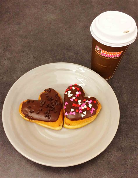 Dunkin Donuts Valentines Day Doughnuts And Coffee 2015 Popsugar Food