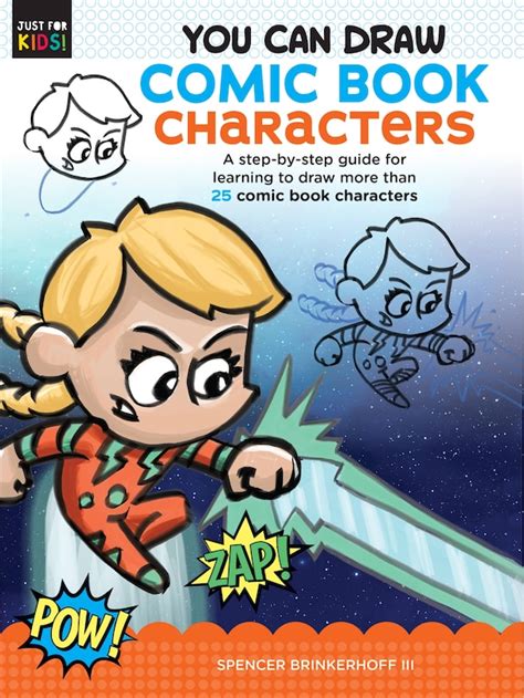 You Can Draw Comic Book Characters A Step By Step Guide For Learning