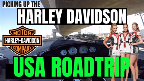 Ep 1 Picking Up The Bike Harley Davidson Usa Roadtrip Youtube