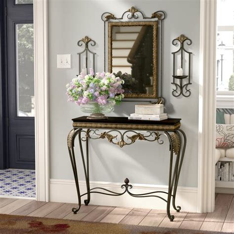 Controlling the wreck while in the front foyer might be quickly achieved with some straightforward organizational methods along with the. Alcott Hill Byrd 4 Piece Console Table and Mirror Set ...