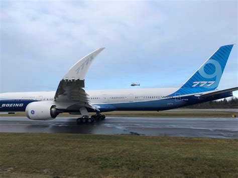 Boeings 777x Has Completed Its Maiden Flight