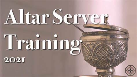 Altar Server Training YouTube