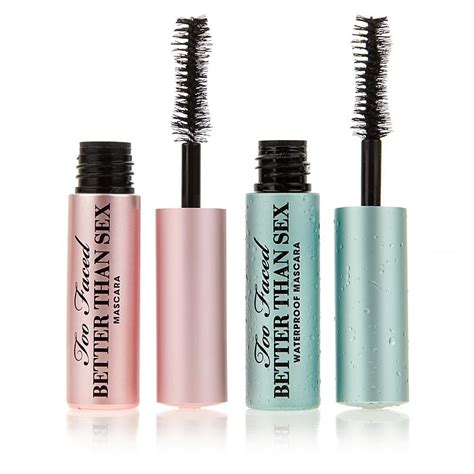 Too Faced Better Than Sex Mascara Duo Regular E Impermeable