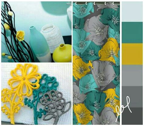 Teal Yellow And Gray Combo Teal Decor Teal Yellow Gray And Teal Bedroom