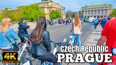 🇨🇿walking Tour Of Prague Czech Republic Walk The Streets Of The Old