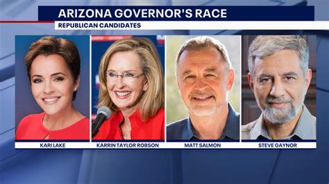 arizona governor s race a look at who s vying for the spot and their plans if elected fox 10