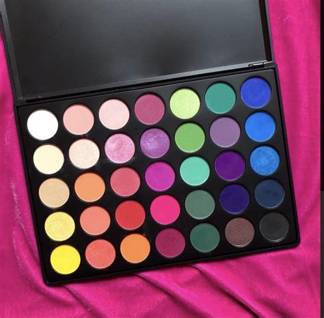 Color Burst Eyeshadow Makeup Palette Morphe A Review Swatches Hot Sex Picture