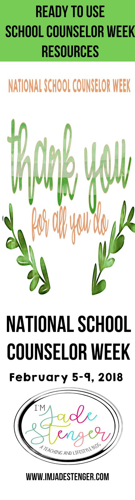 National School Counselor Week Ideas And Resources To Celebrate Im
