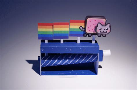Nyan Cat Machine Papercraft By Kamibox On Deviantart