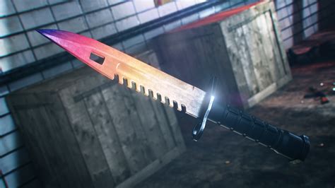M9 Bayonet Fade 3d Csgo Wallpapers And Backgrounds