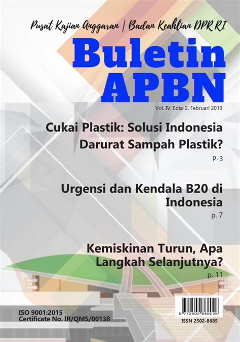 PDF Cukai Plastik Solusi Indonesia Darurat Sampah Plastik Pemanasan Suhu Tinggi Supaya