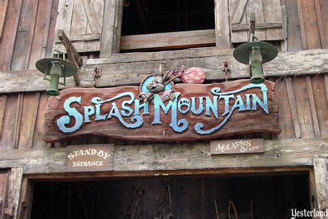 Yesterland Splash Mountain At Disneyland