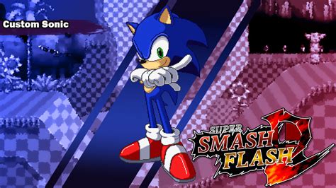 Custom Sonic Super Smash Flash 2 Mods
