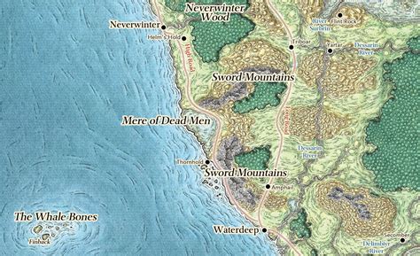 Map Of Waterdeep Herevfiles