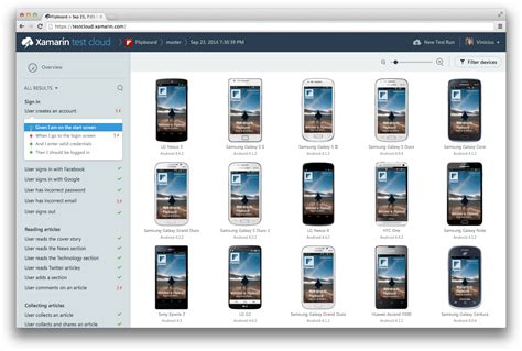 Xamarin Test Cloud Expands Number Of Devices Tested Sd Times