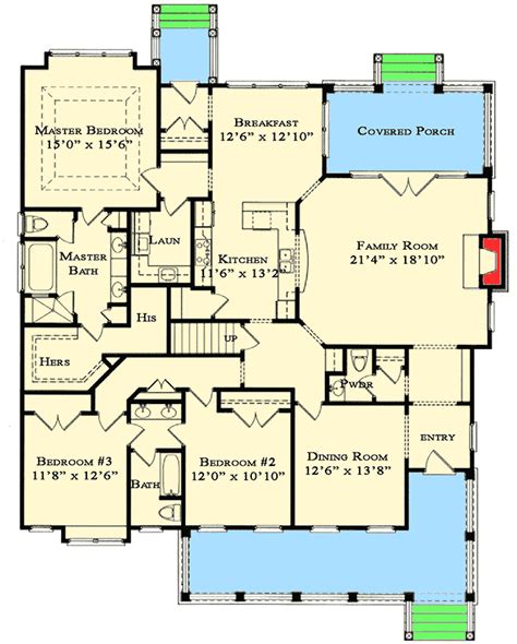 Bungalow 5 Bedrooms House Plan Shiplov