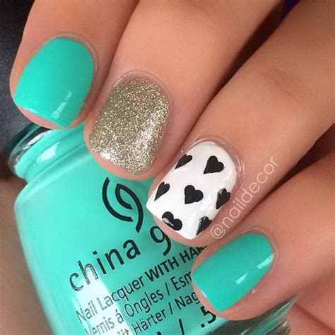 37 Super Easy Nail Design Ideas for Short Nails - Pretty Designs