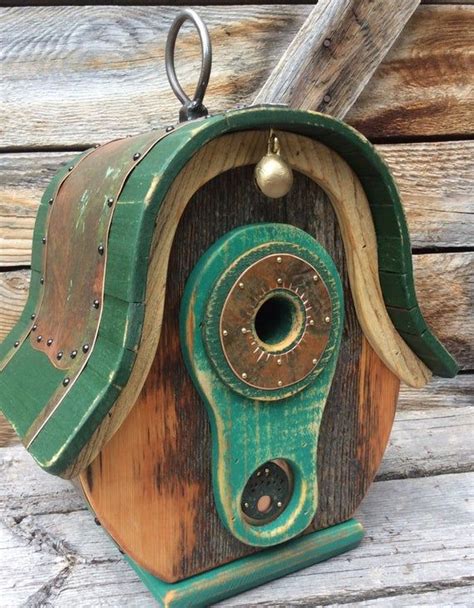 The Barn Birdhouse Is Made From Authentic Reclaimed Barnwood Obtained