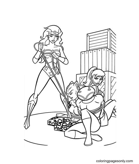81 Wonder Woman Coloring Pages - ColoringPagesOnly.com