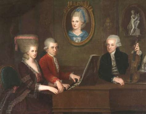 Wolfgang Amadeus Mozart Cronologia Illustrata Della Sua Vita