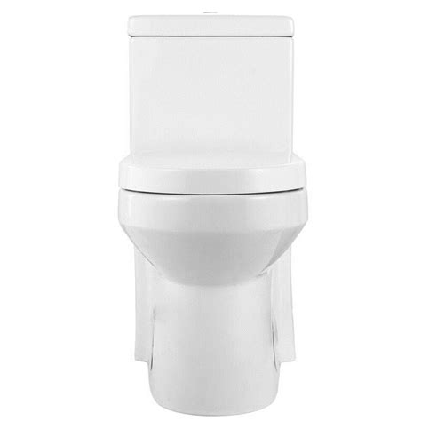 Horow Dual Flush Elongated One Piece Toilet With Soft Closing Seat