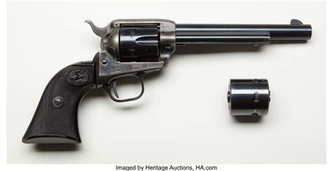 Boxed Colt Peacemaker 22 Single Action Revolver Handguns Lot