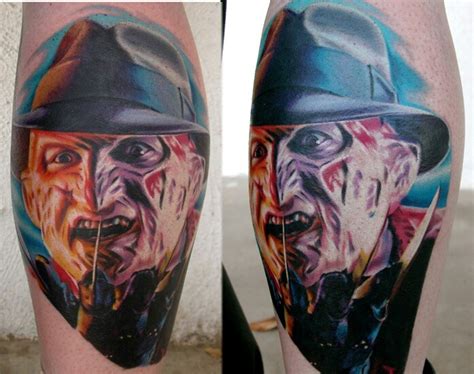 Nightmare On Elm Street Horror Tattoo Elm Street Tattoo Scary Tattoos