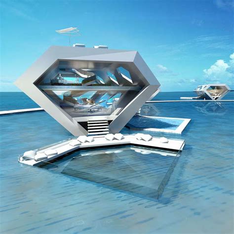 Futuristic Architectural Concept For Luxury Villas On Behance