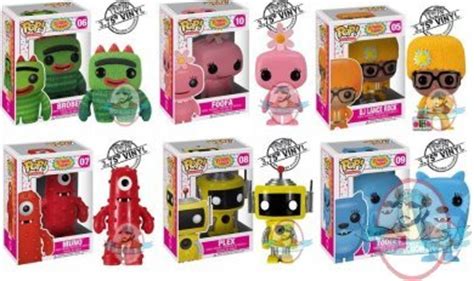 Pop Yo Gabba Gabba Set Of Vinyl Figure By Funko Man Of Action Figures