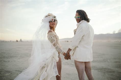 Married At Burning Man Black Rock City Nevada Kim Jay Victoria