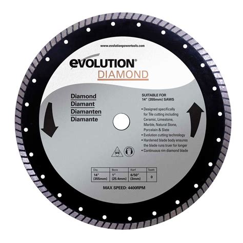 Evolution Rage 2 Diamond Cutting Blade 355mm Toolstop