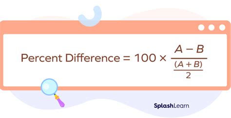 How To Calculate Percent Difference Definition Examples