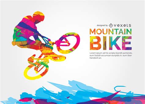 Mountain Bike Vector Download