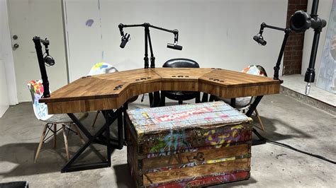 podcast tables and desks production gallery — podcast tables shop