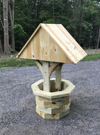 How To Build A 4 Ft Tall Wishing Well Octagon Base