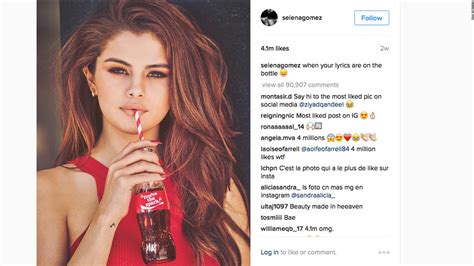 Selena Gomez Takes Instagram Title Cnn