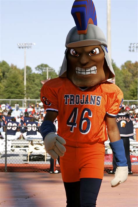 Virginia State University Trojans Mascot Virginia State Un Flickr