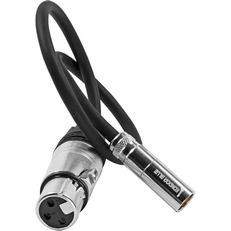 Kondor Blue Ta4m 4 Pin Mini Xlr Male To 3 Pin Xlr Kb Ta4mn 16