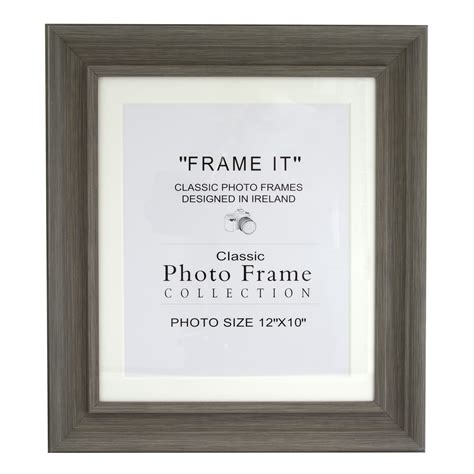 Slate Grey Photo Frame 10 X 12 Home Store More