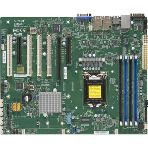 Supermicro X11ssa F Motherboard Atx For Up To Xeon E3 1200v5 Wiredzone