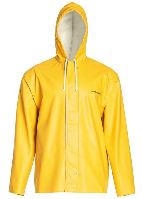 Grundens Clipper 82 Hooded Parka Yellow Size X Small