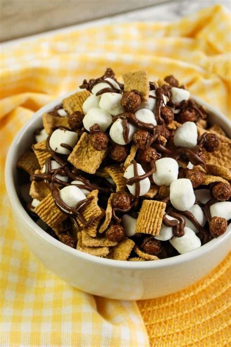 Smores Cereal Snack Mix