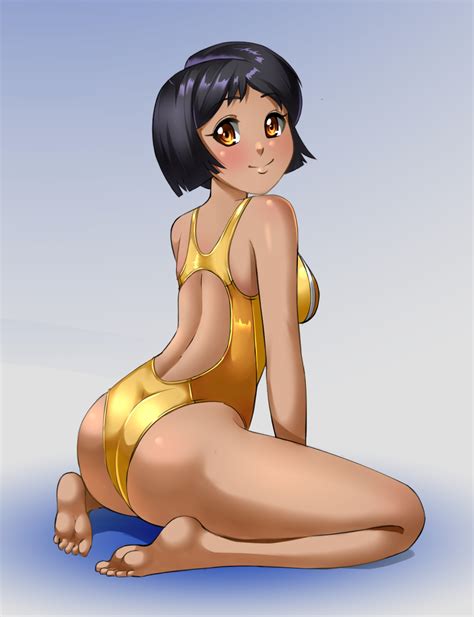 Rule 34 1girls Alex Totally Spies Amber Eyes Ass Back View Black