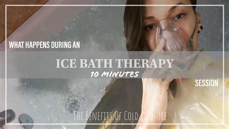 Ice Bath Therapy The Benefits Of Cold Exposure 92818 Youtube